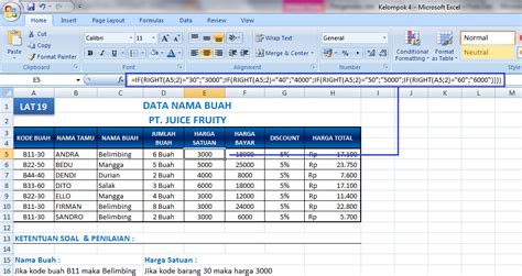 Contoh Soal Excel Vlookup Dan Hlookup Ruang Ilmu