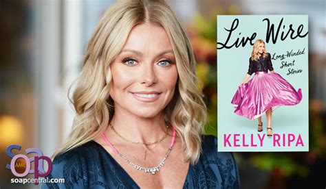 Release Date For Kelly Ripas Book Announced All My Children Star