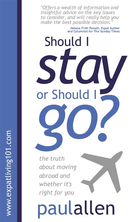 Should I Stay or Should I Go? - Expat Bookshop