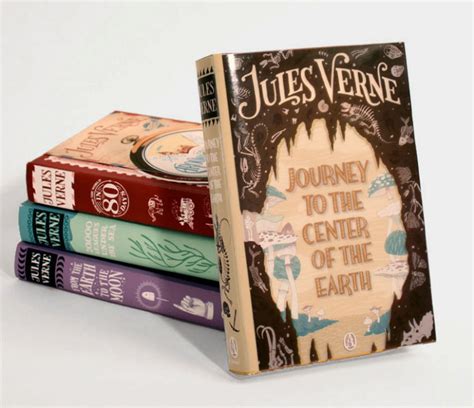 Pucd4030 Jules Verne Book Covers