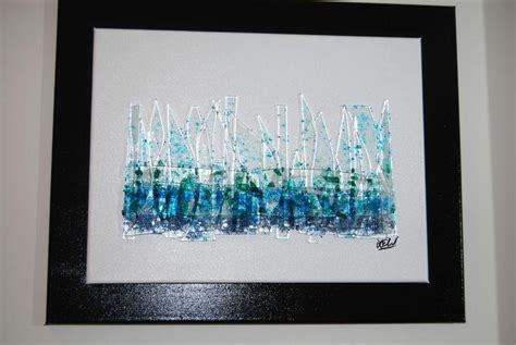 20 Collection Of Abstract Fused Glass Wall Art