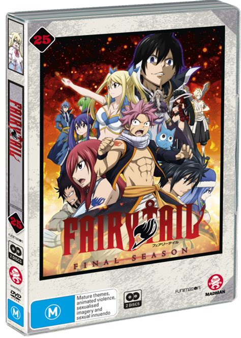 Fairy Tail Final Season Collection 25 Eps 304 316 Dvd Madman