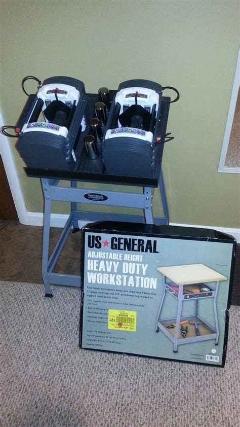 How do you make your own dumbbells and weights? How to make a Powerblock stand | Diy dumbbell, Best ...