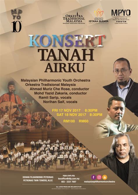 We did not find results for: Konsert Tanah Airku di Dewan Filharmonik Petronas ~ Dari ...