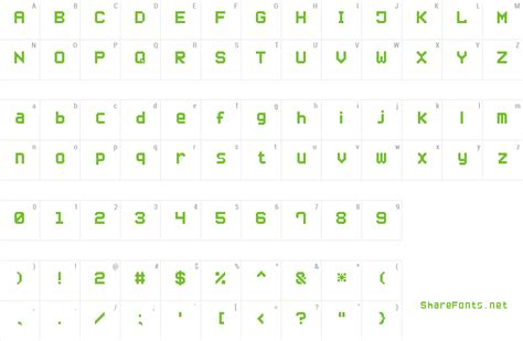 Download Free Font Small Pixel 7