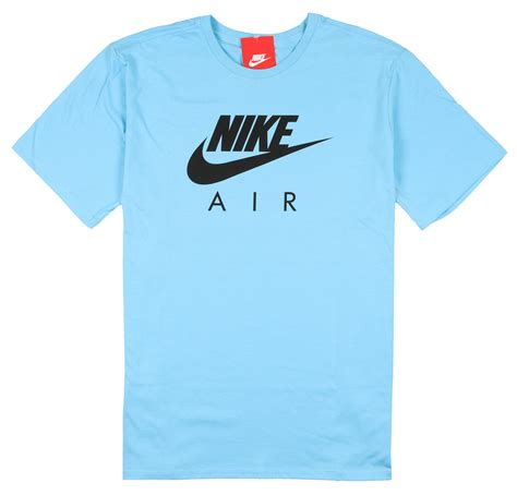 Nike Nike Mens Air Max Logo T Shirt Vivid Sky Blue Black Walmart
