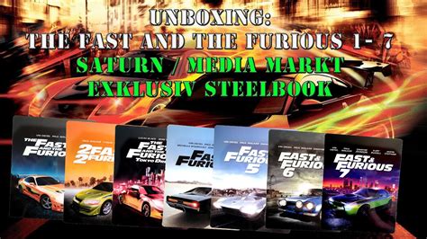 What do you do now? Unboxing - The Fast and the furious 1 - 7 - Media Markt ...