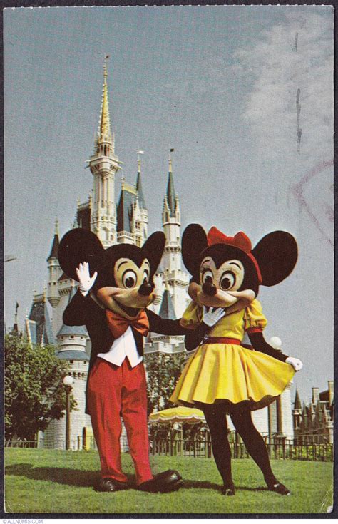 Walt Disney World Mickey And Minnie Mouse Florida