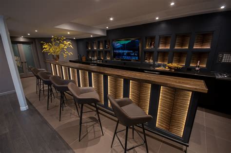 Custom Bar By Wilde North Interiors Toronto Canada Wilde North Interiors