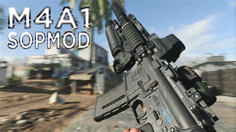 M4a1 Sopmod Gameplay Modern Warfare Ps5 Youtube