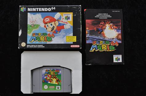 Super Mario 64 Nintendo 64 N64 Boxed Pal Retro
