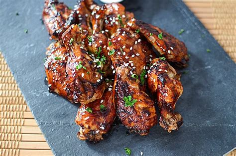 In a large bowl, combine garlic, ginger and salt. Bottled Teriyaki Wings : Air Fryer Teriyaki Chicken Wings ...