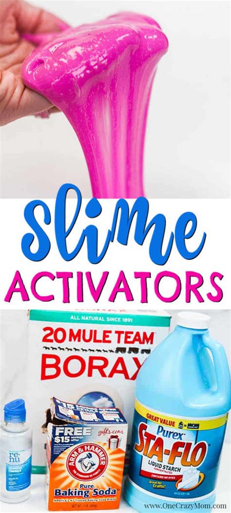 The Best Slime Activators How To Make Slime Slime Diy Slime Recipe