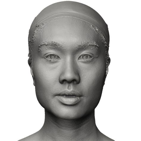 Female 3d Head Scan