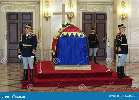 Queen Anne Of Romania At The Royal Palace In Bucharest Editorial Stock