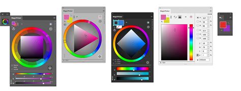 Color Wheel For Photoshop Cc2014cs6cs5cs4cs3 Panel On Behance