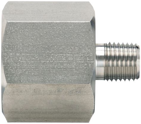 Parker Reducing Adapter 316 Stainless Steel 34 In X 14 In Fitting