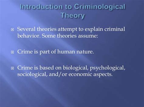 ️ Classical School Of Criminology Definition Classical Theory Of