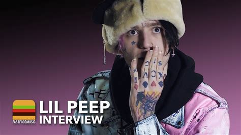 Интервью Lil Peep для Fast Food Music Lil Peep Interview Youtube