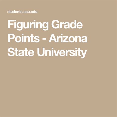 Gpa calculator asu students asu. Figuring Grade Points - Arizona State University | Arizona state university, Gpa calculator ...