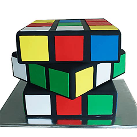Pastel Infantil Cubo Rubik Pastelerías Esperanza