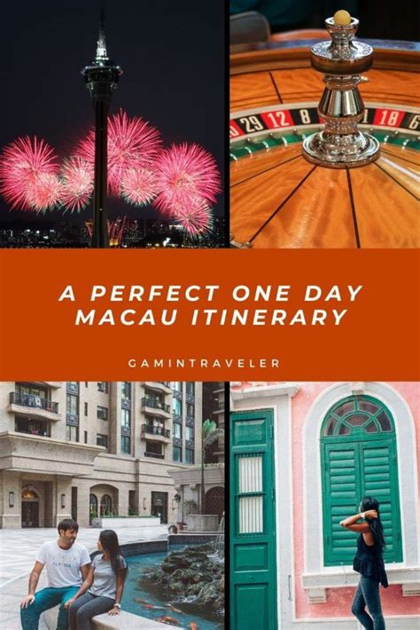 A Perfect 1 Day Macau Itinerary Travel Destinations Asia Macau