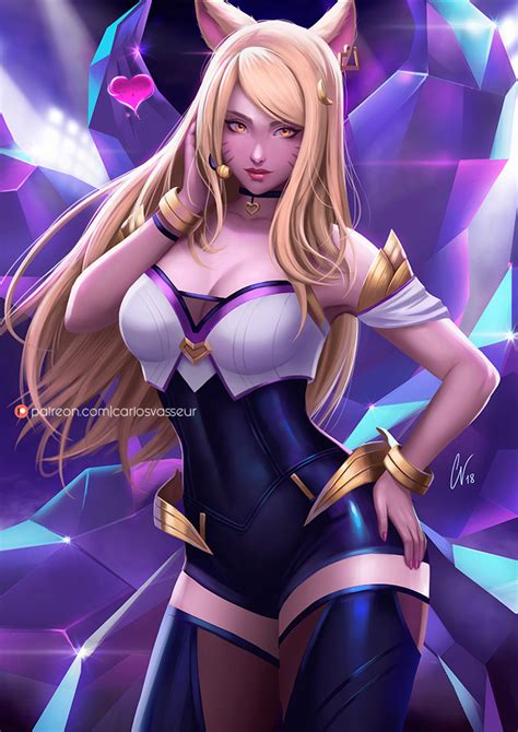 Artstation Ahri Kda