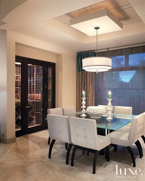 Modern Chic Dining Room Valley Views Were Perfected When