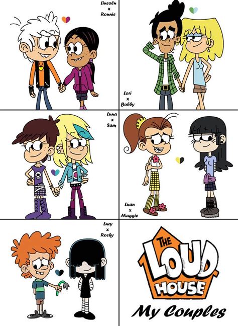 My Fav Loud House Couples By Leegriffin0 On Deviantart Loud House