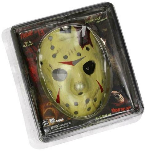 Neca Friday The 13th Part 4 Final Chapter Jason Mask Prop Replica