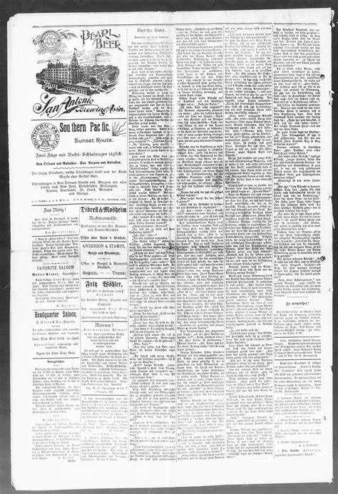 Seguin Zeitung. (Seguin, Tex.), Vol. 10, No. 19, Ed. 1 Thursday