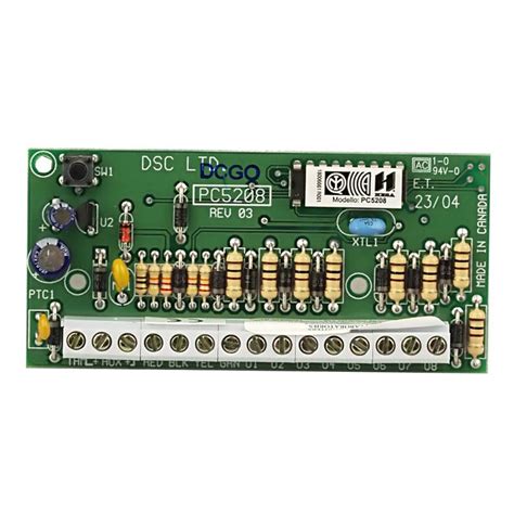 Dsc Pc5208 Low Capacity Pgm Programmable Output Module 50ma