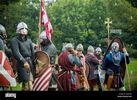 Battle Of Hastings Historic Annual Re Enactment In East Sussex Uk