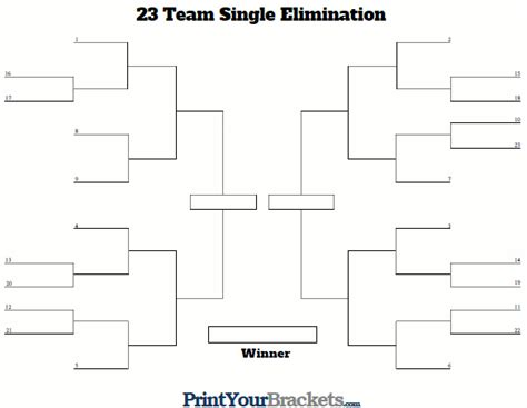 Printable 8 Team Bracket Printable Word Searches 14e