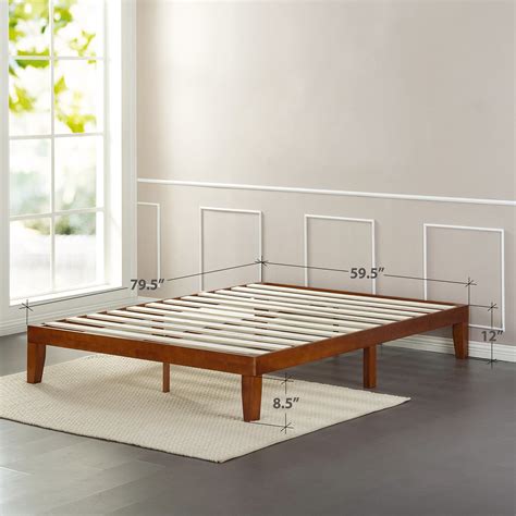 Zinus Wen 12 Inch Wood Platform Bed Frames No Box Spring Needed