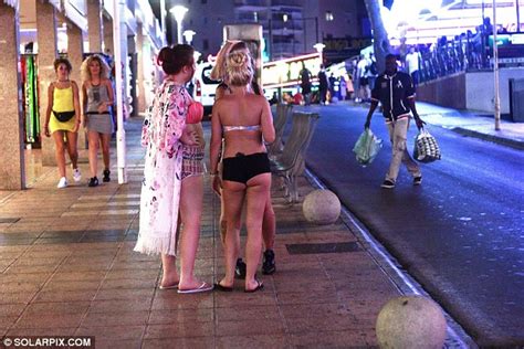 British Woman Suffers Serious Head Injuries In Magaluf Daily Mail Online
