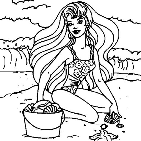 Donnez vie à vos idées avec l'application dessin. Coloriage de jeux à la plage - Coloriages d'été et ...
