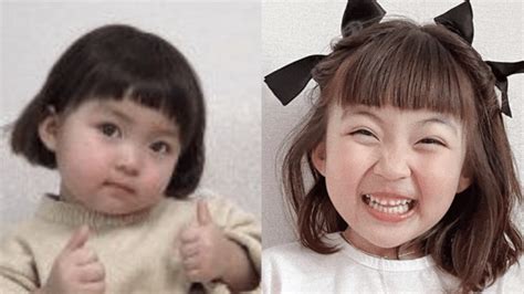 Bebê coreana que ficou famosa com figurinhas cresceu e ganhou irmã