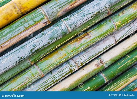 Pile Of Bamboo Closeup Stock Image Image Of Building 17380183