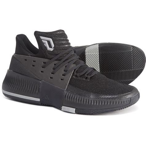 History of dame signature shoes. adidas Damian Lillard 3 Basketball Shoes in Black for Men ...