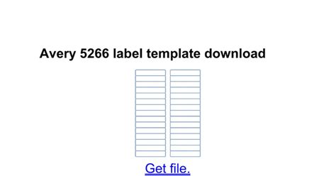 37 Avery 5366 Label Template Download Labels 2021