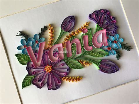 Quilling Names Tutorial