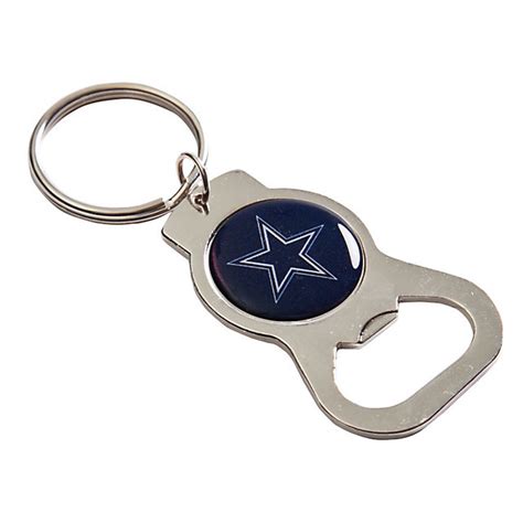 Dallas Cowboys Bottle Opener Keyring Key Chains Accessories Mens