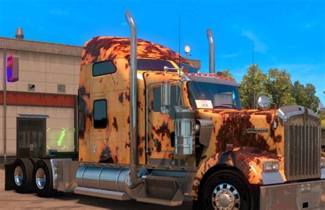 Kenworth W Rusty Skin Ats Ats Mod American Truck Simulator Mod