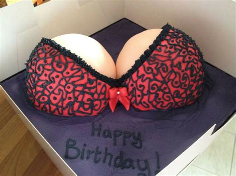 Boobs Cake Happy Th Birthday Cakes By Steph Pinterest