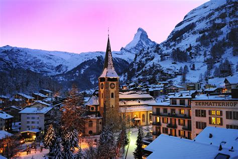 The Delights Within The Swiss Mountain Resort Of Zermatt