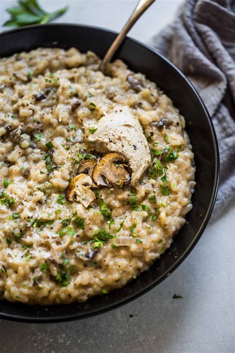 Mushroom Risotto With Truffle Mousse Platings Pairings