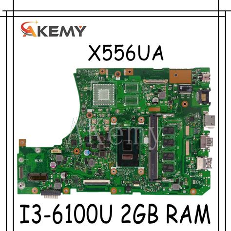 X556ua I3 61006006u 2gb Para Asus Motherboard Mainboard X556u X556ua