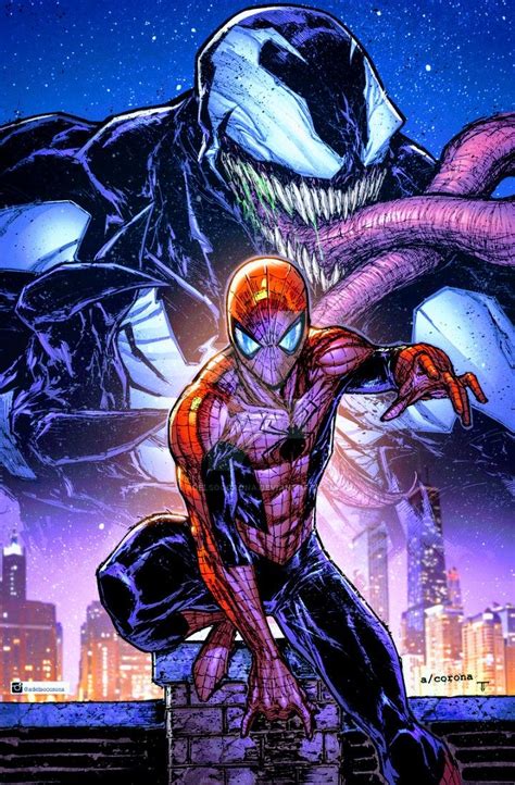 Spider Man Vs Venom Spiderman Amazing Spiderman Marvel Comics