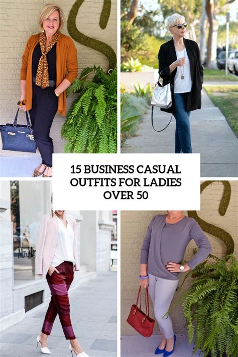 15 Business Casual Outfits For Ladies Over 50 Styleoholic